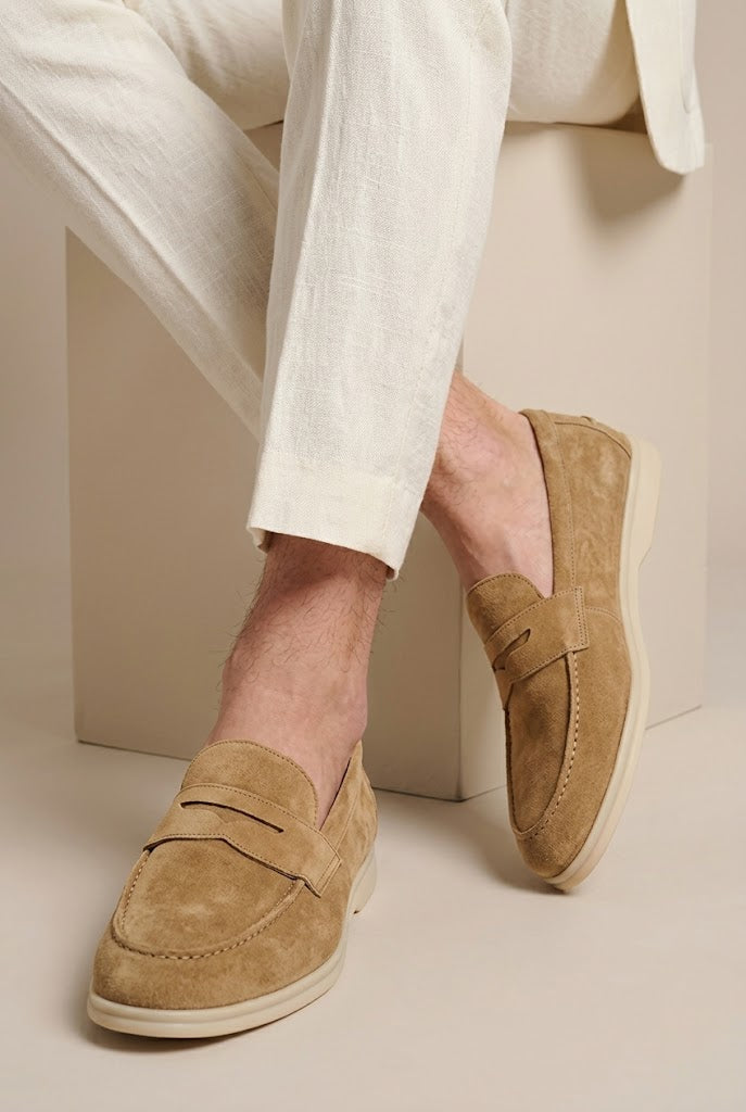Racine | Men's Slip-On Loafers Casual Lightweight Comfort Walking Shoes