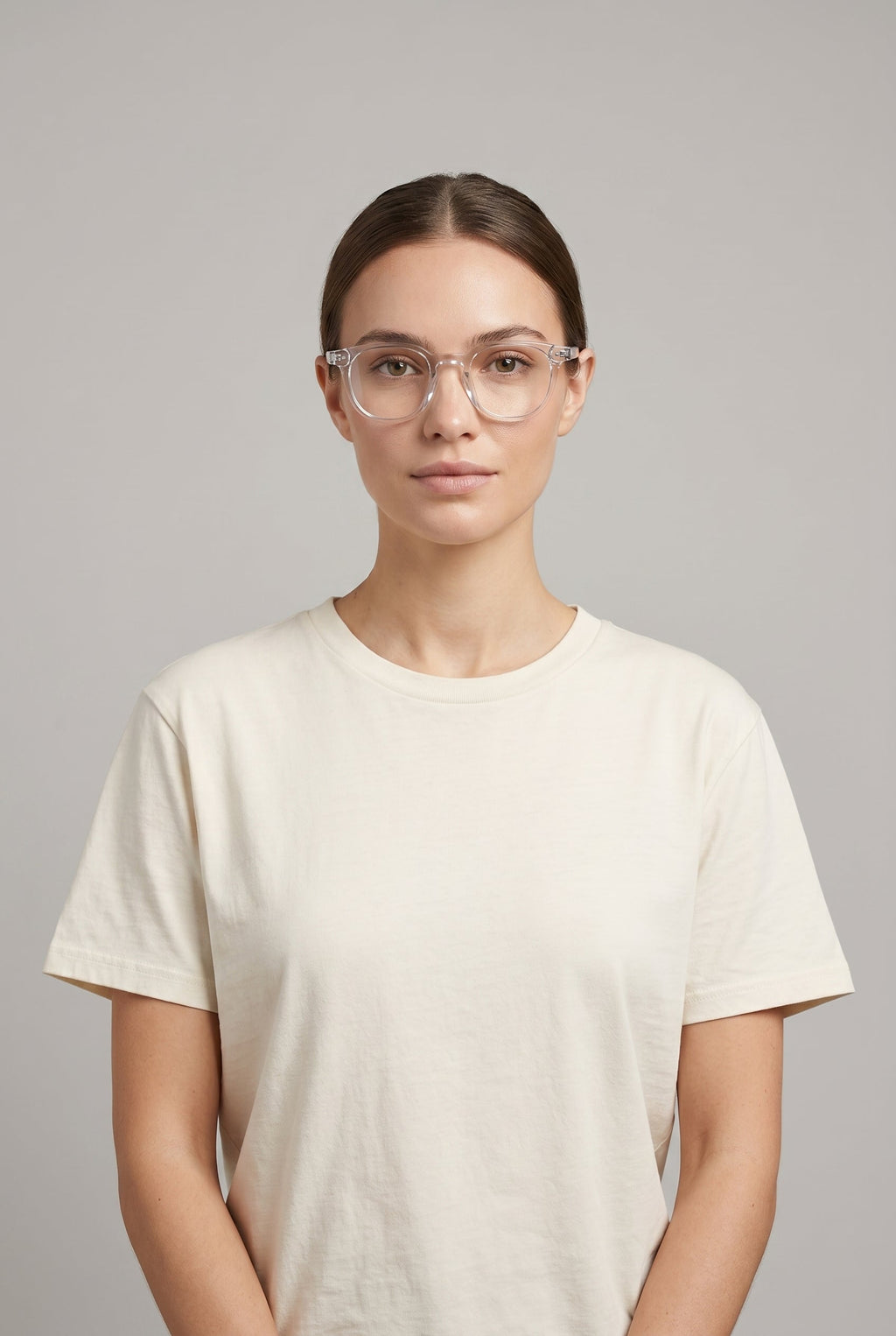 Lumen | Round Anti Blue Light Glasses Ultralight PC Frame Clear Lens