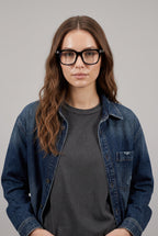 Rive | Square Sunglasses Anti Blue Light UV Anti-Fog Metal Frame