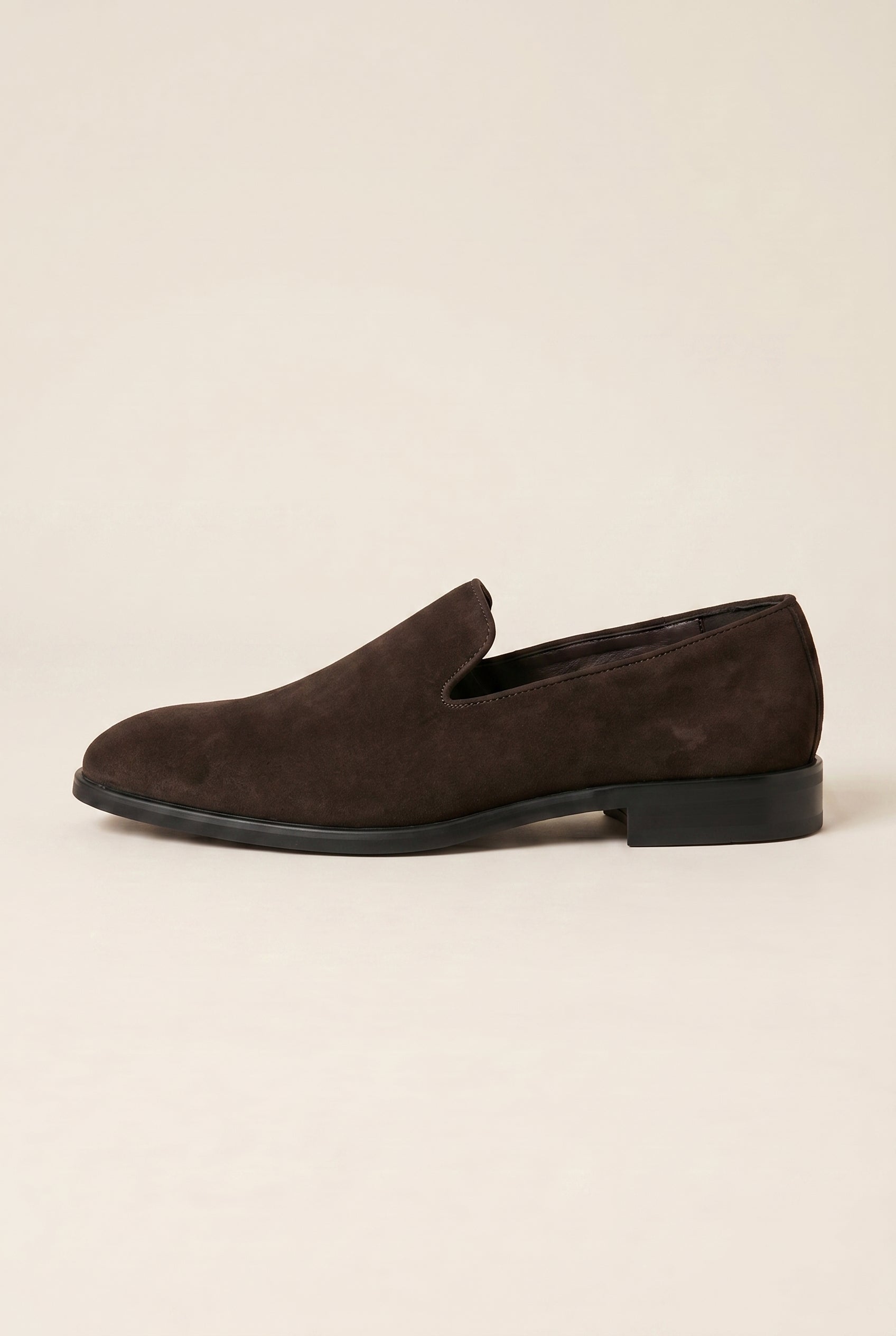Apollo | Men's Suede Loafers Slip-On Red Sole Casual British Style Shoes