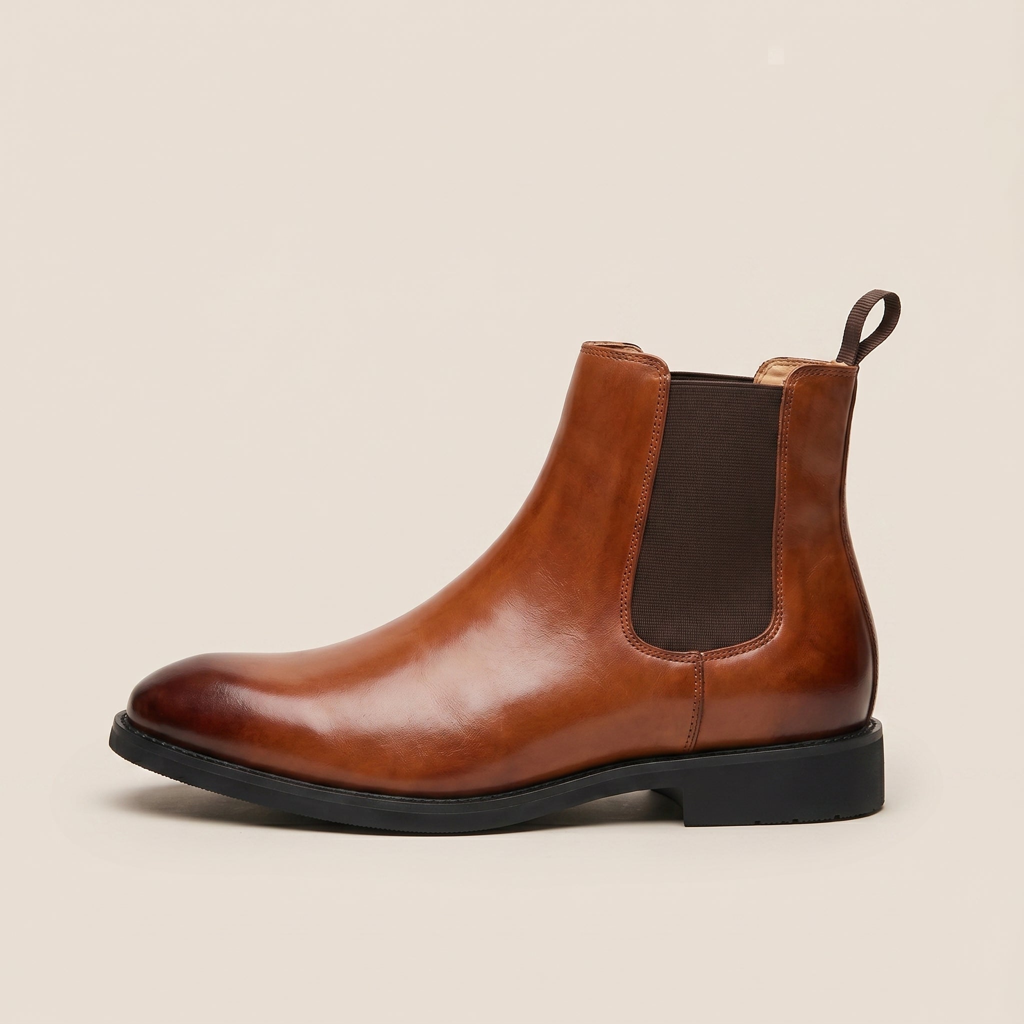 Repere | Men's Fleece Lined Chelsea Boots Slip-On Warm Winter Ankle Boots