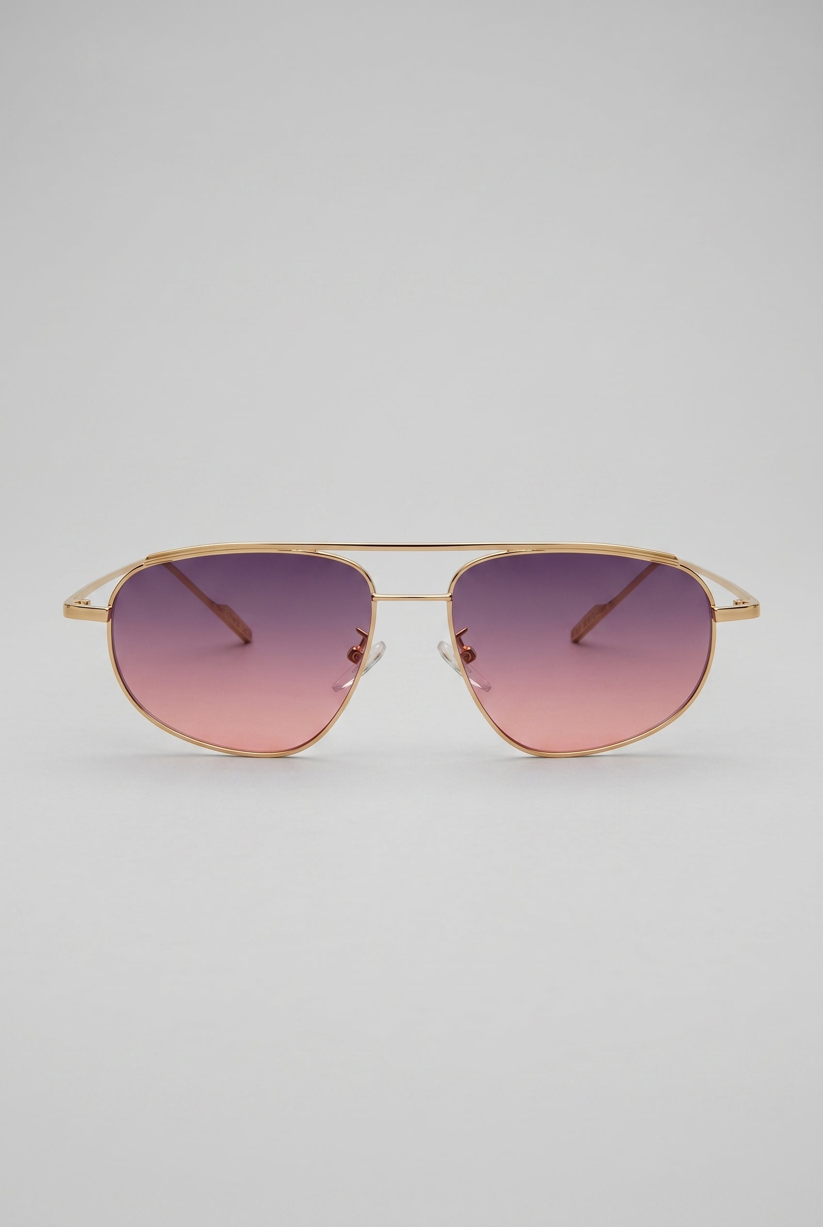 Nocturne | Metal Frame Sunglasses Retro Gold UV400 Gradient Lens Full Frame