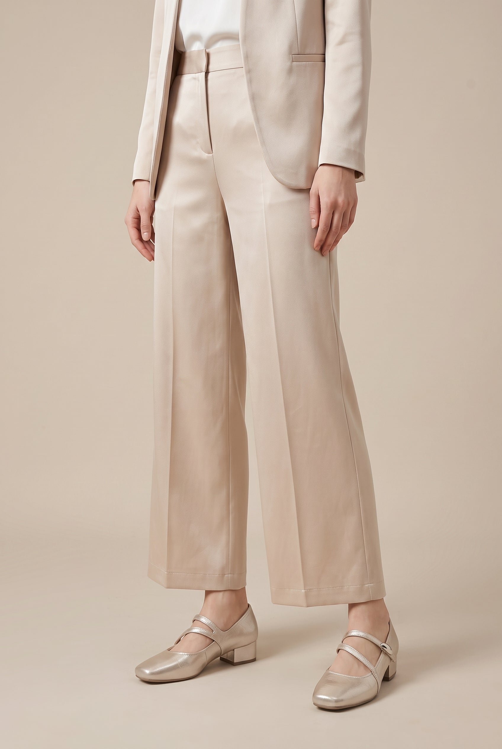 Margaux | French Style Low Heel Mary Jane Shoes Square-Toe Velcro Strap Flats