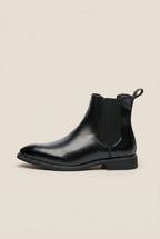 Repere | Men's Fleece Lined Chelsea Boots Slip-On Warm Winter Ankle Boots