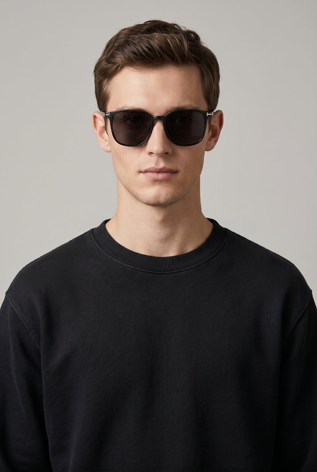 Noir | Square Polarized Sunglasses UV400 TR Frame TAC Lens Lightweight