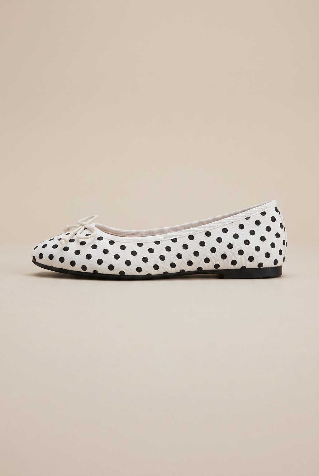 Seraphine | Polka Dot Bow Mary Jane Ballet Flats Round-Toe Ankle-Strap Retro Shoes