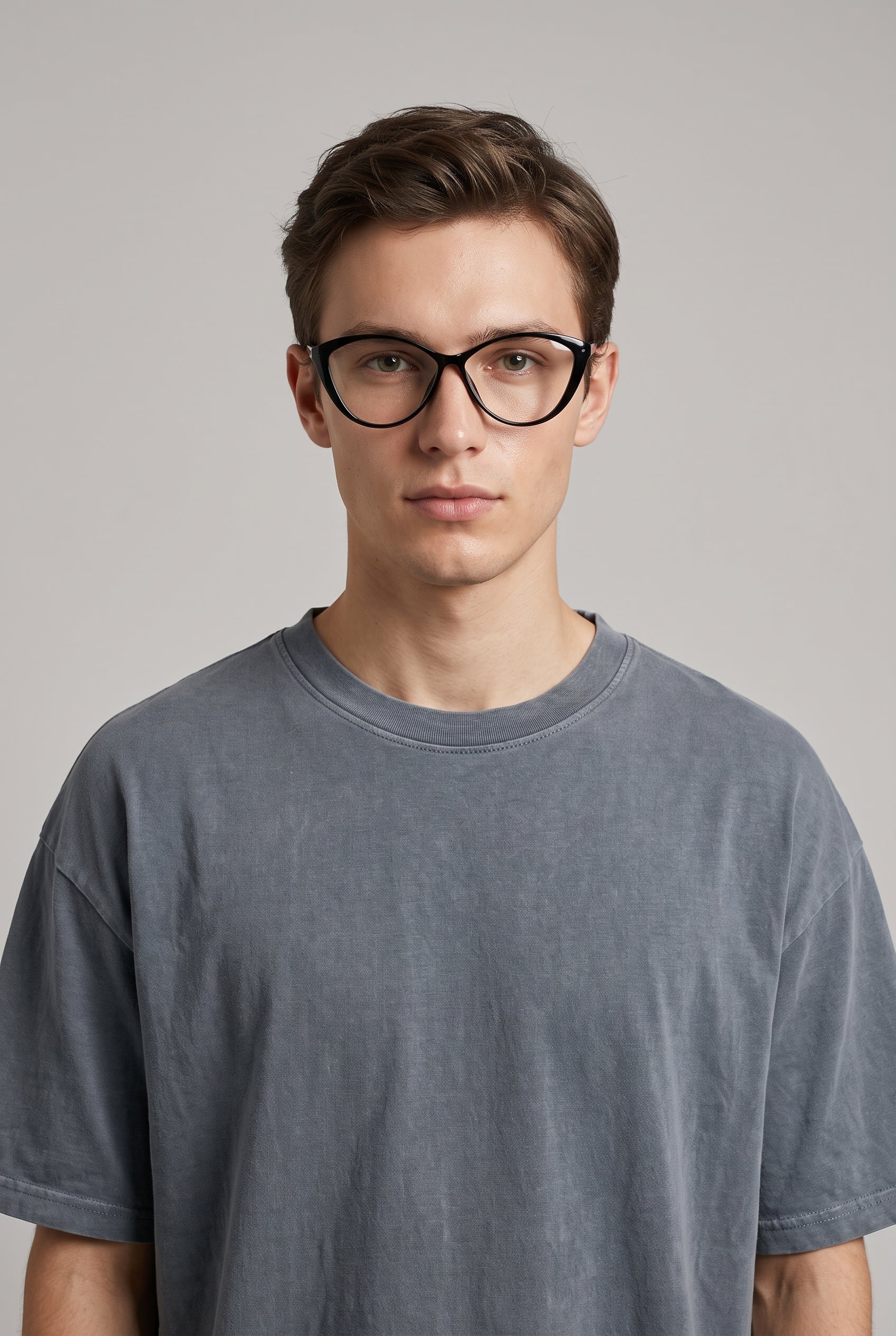 Solene | Cat-Eye Anti-Blue Light Glasses Full-Frame Retro TR90 Computer Eyewear