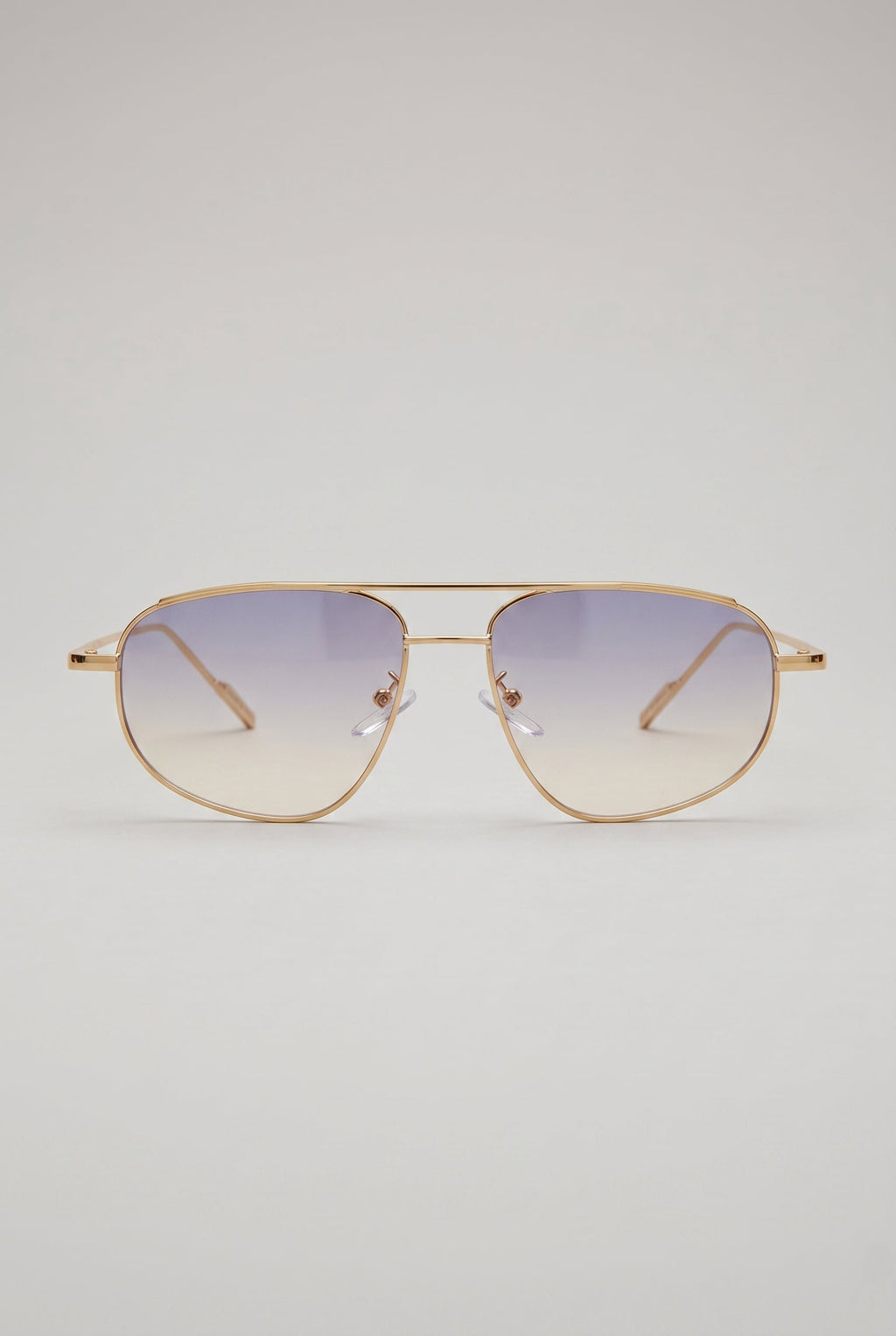Nocturne | Metal Frame Sunglasses Retro Gold UV400 Gradient Lens Full Frame