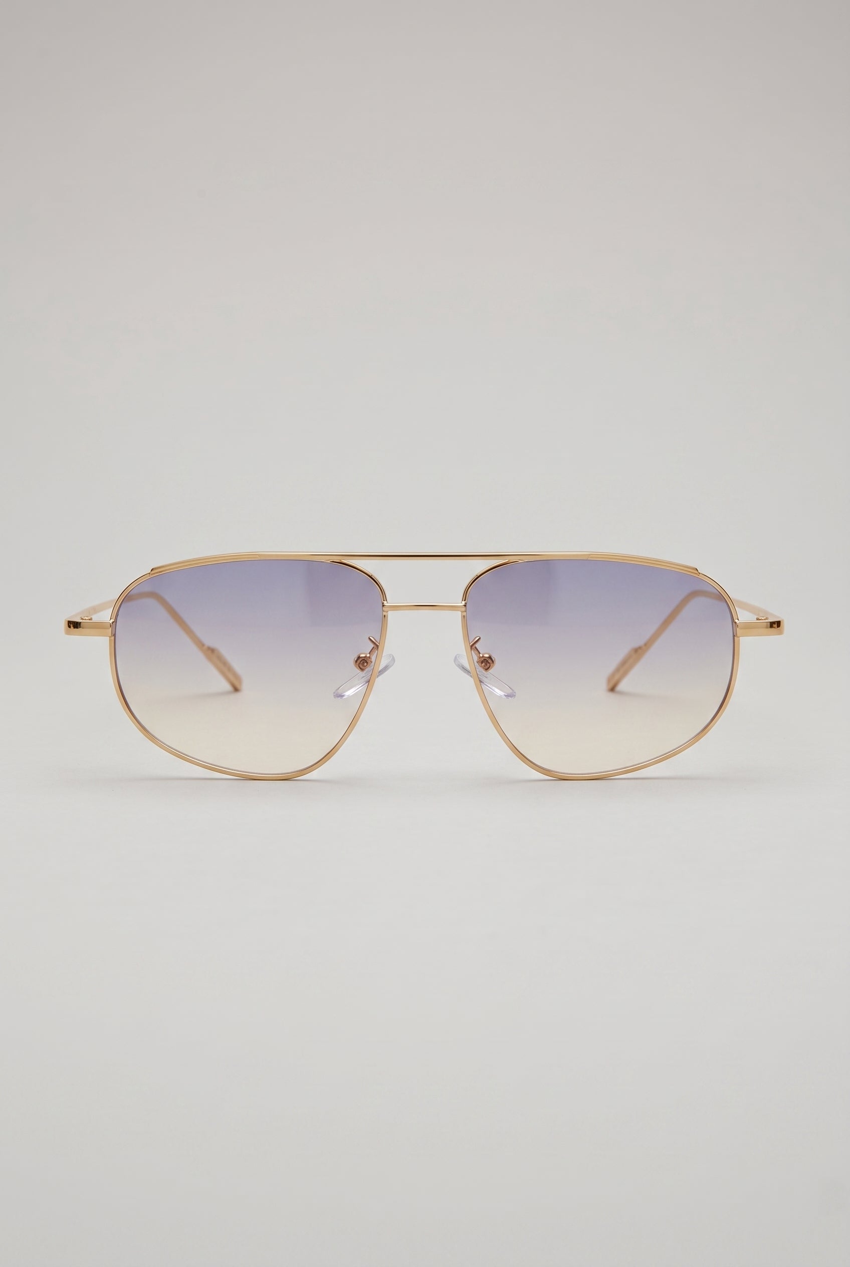 Nocturne | Metal Frame Sunglasses Retro Gold UV400 Gradient Lens Full Frame