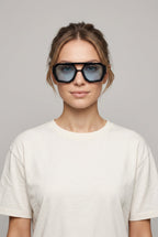 Vantage | Double Beam Sunglasses Irregular Polygon UV400 Lightweight PC Frame