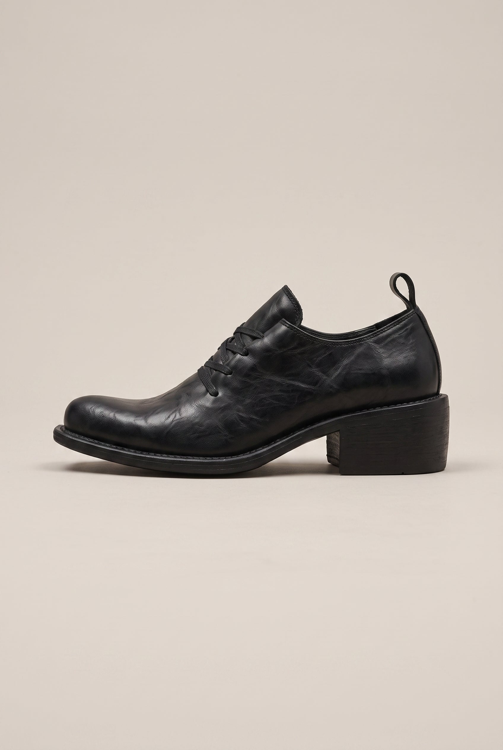 Facette | Men's Leather Derby Shoes Pointed-Toe Lace-Up Dress Shoes