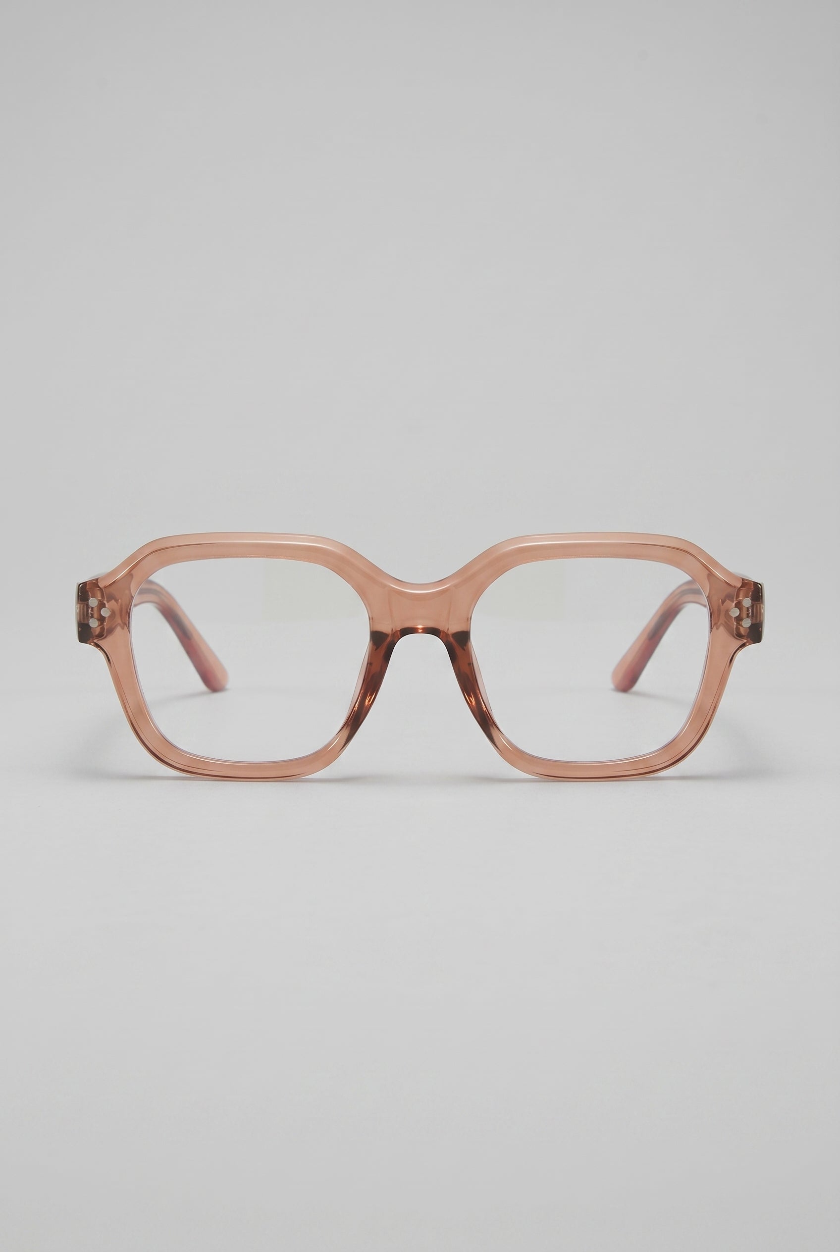 Vantage | Anti Blue Light Glasses Hexagon Square Frame Large Geometric PC