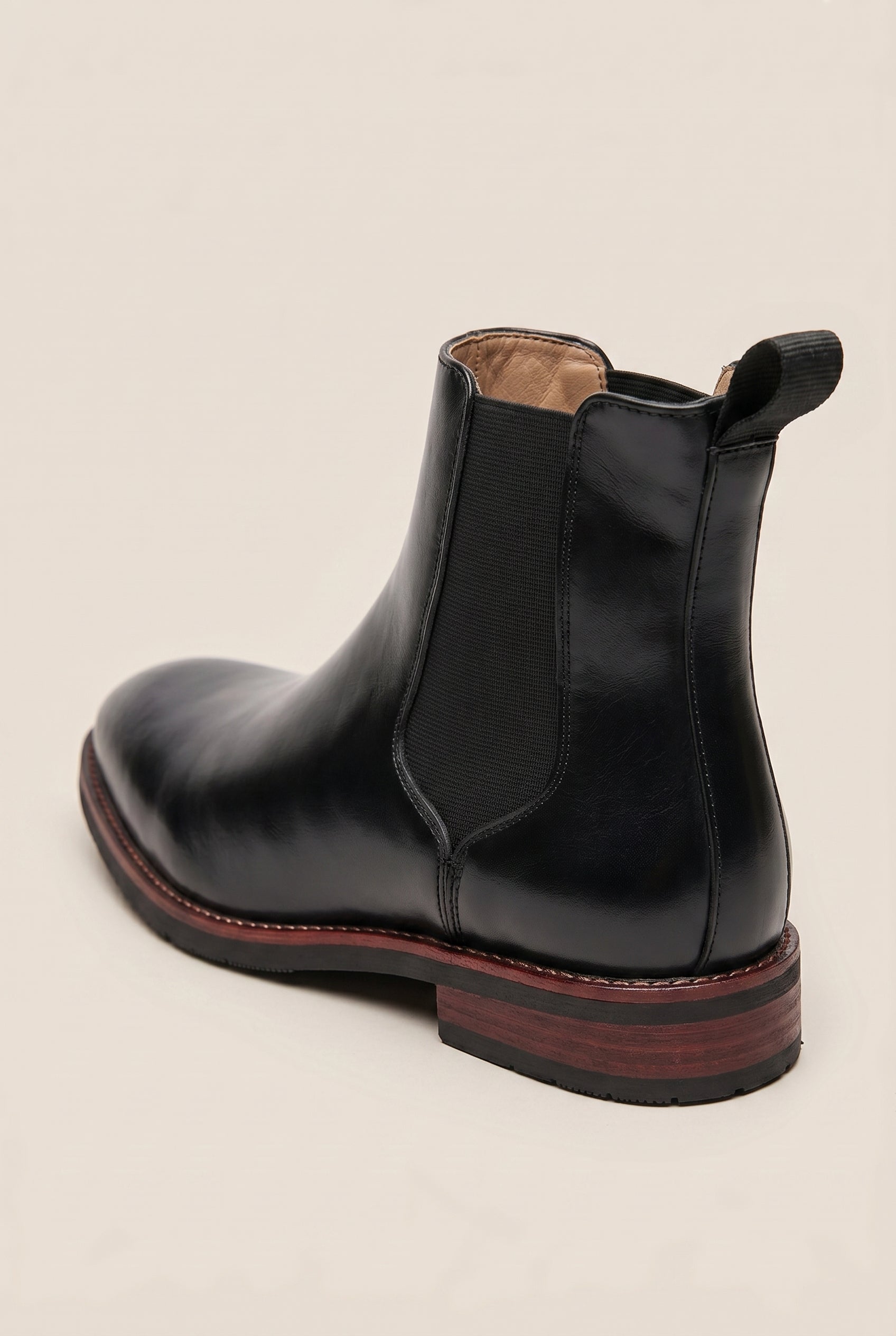 Repere | Men's Fleece Lined Chelsea Boots Slip-On Warm Winter Ankle Boots