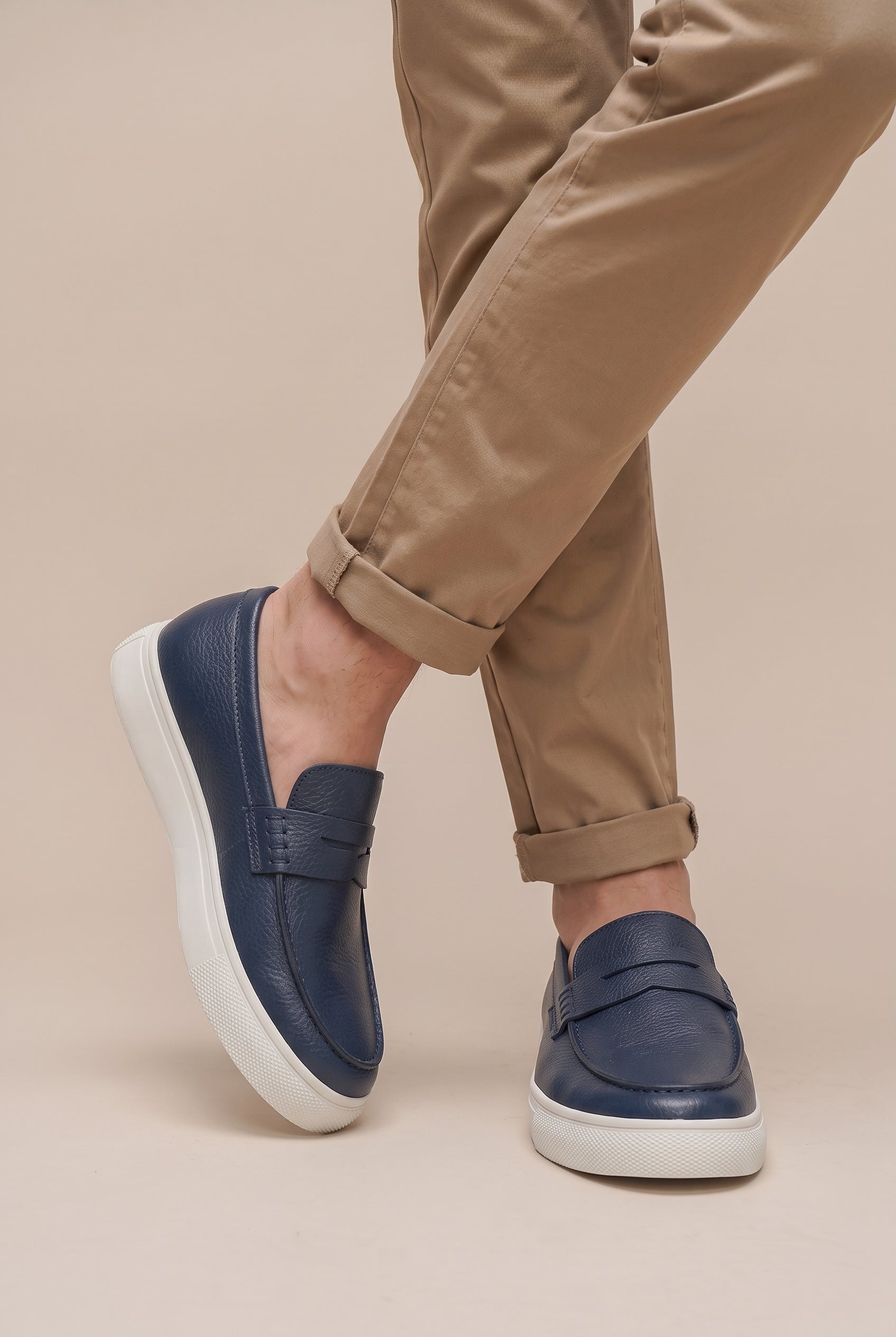 Apollo | Men's Slip-On Casual Sneakers Breathable Lightweight Round Toe Shoes
