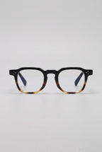 Lumen | Retro Blue Light Blocking Glasses Thick-Frame Anti-Eye-Strain Optical Computer Glasses