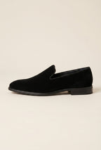 Apollo | Men's Suede Loafers Slip-On Red Sole Casual British Style Shoes
