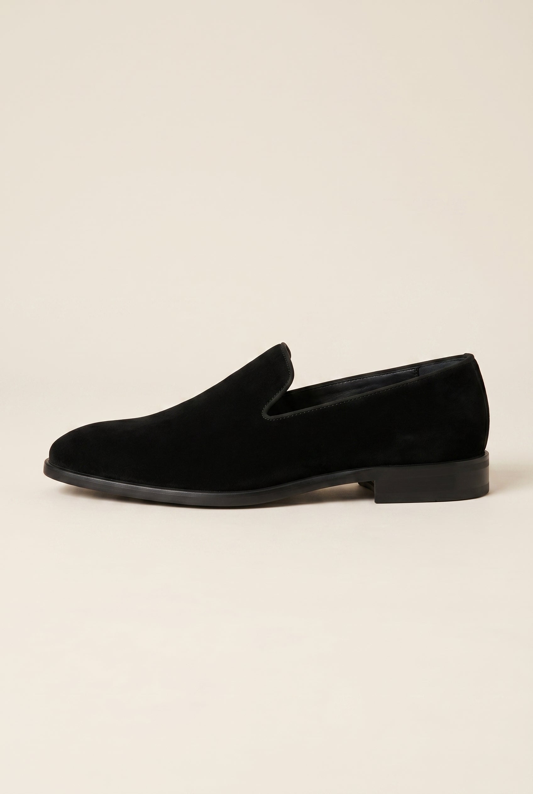 Apollo | Men's Suede Loafers Slip-On Red Sole Casual British Style Shoes