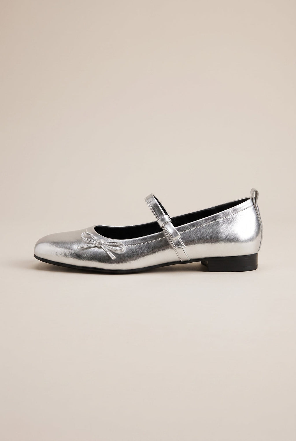 Margaux | Women's French Retro Bow Mary Jane Flats Round-Toe Slip-On Leather Shoes
