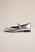 Margaux | Women's French Retro Bow Mary Jane Flats Round-Toe Slip-On Leather Shoes