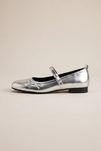 Margaux | Women's French Retro Bow Mary Jane Flats Round-Toe Slip-On Leather Shoes