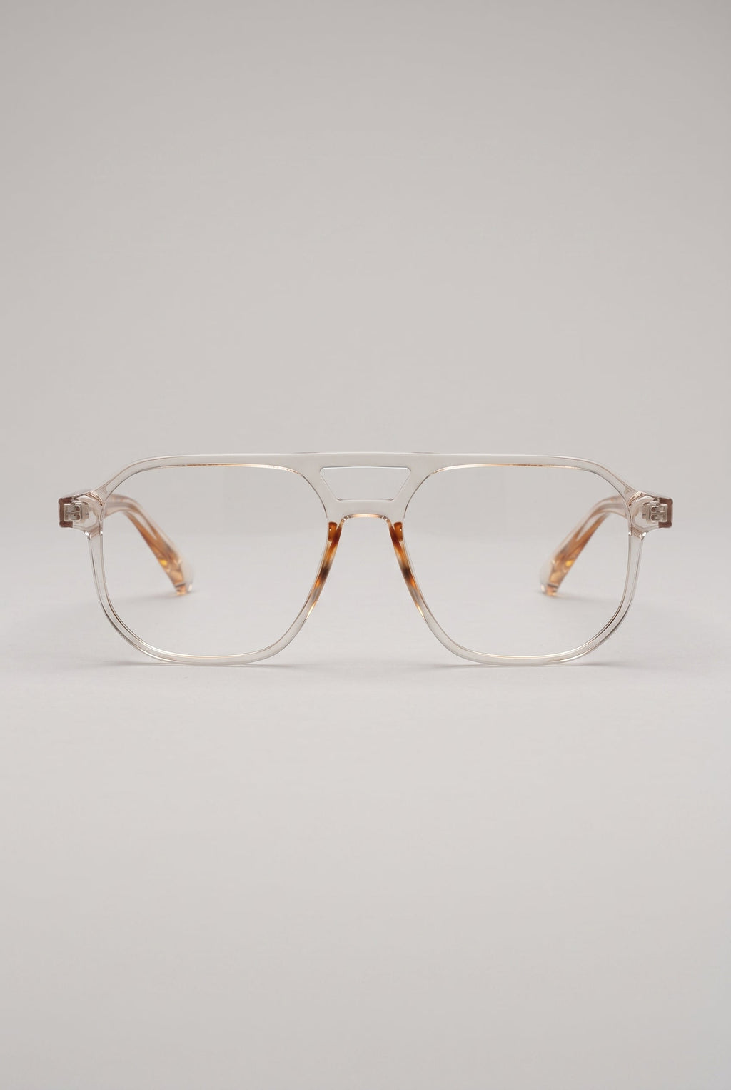 Lumen | Fashion Double-Beam Anti Blue Light Glasses Square Full-Frame Anti-Eye-Strain Computer Glasses
