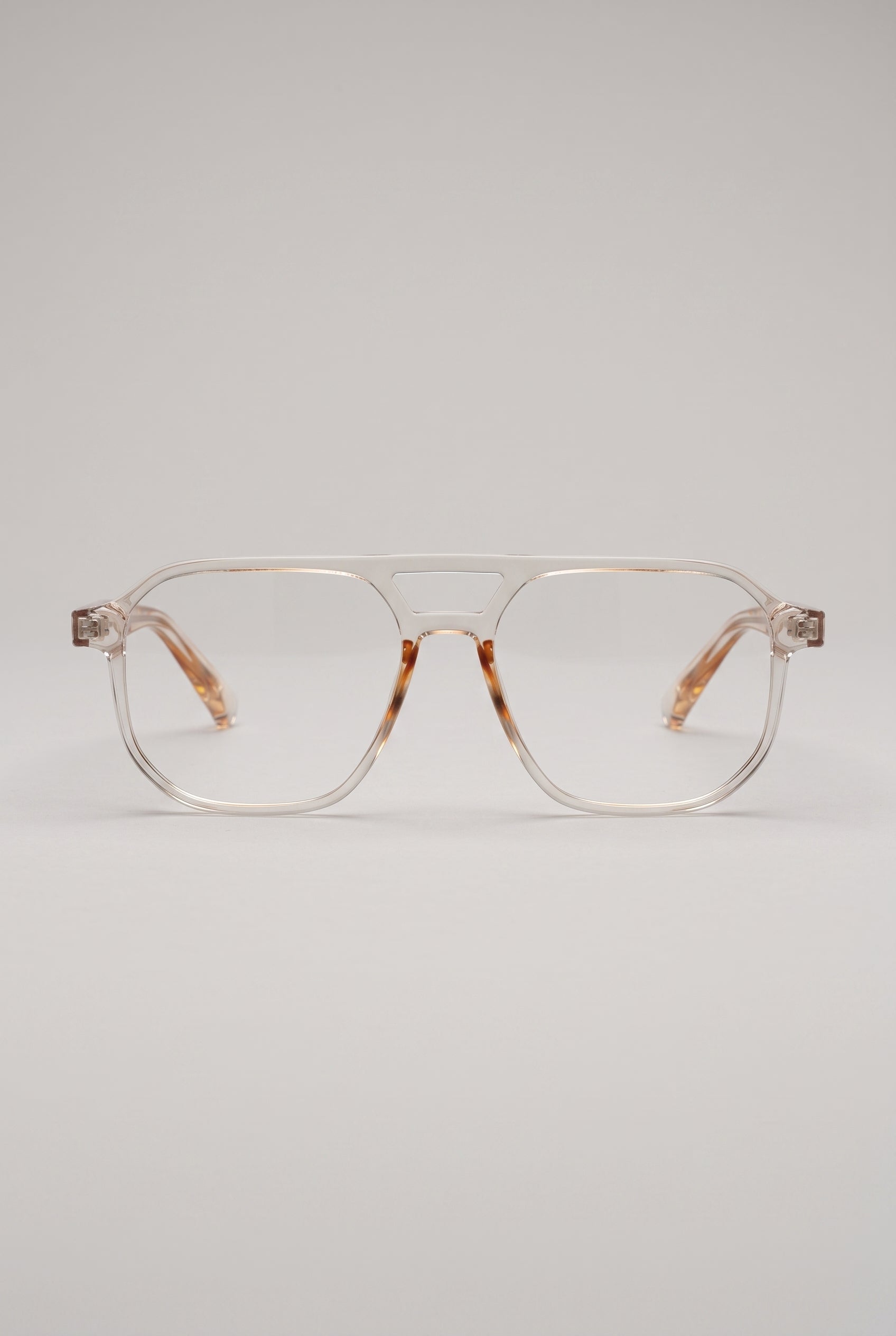 Lumen | Fashion Double-Beam Anti Blue Light Glasses Square Full-Frame Anti-Eye-Strain Computer Glasses