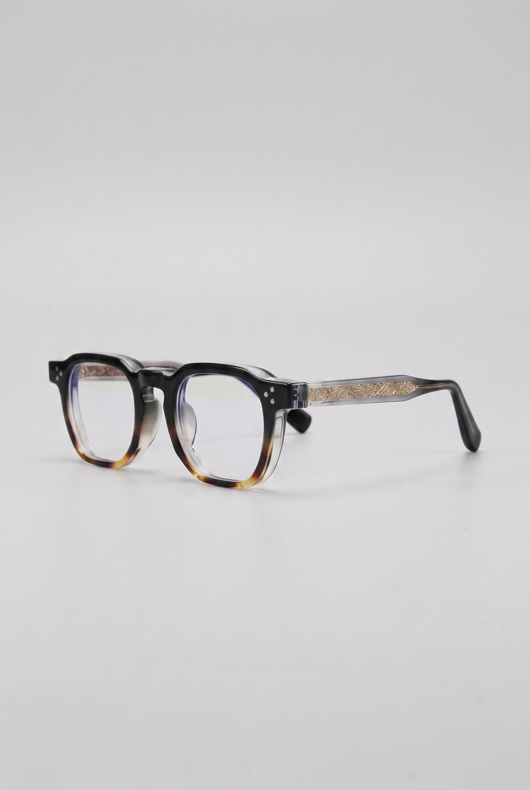 Lumen | Retro Blue Light Blocking Glasses Thick-Frame Anti-Eye-Strain Optical Computer Glasses