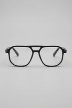 Lumen | Fashion Double-Beam Anti Blue Light Glasses Square Full-Frame Anti-Eye-Strain Computer Glasses