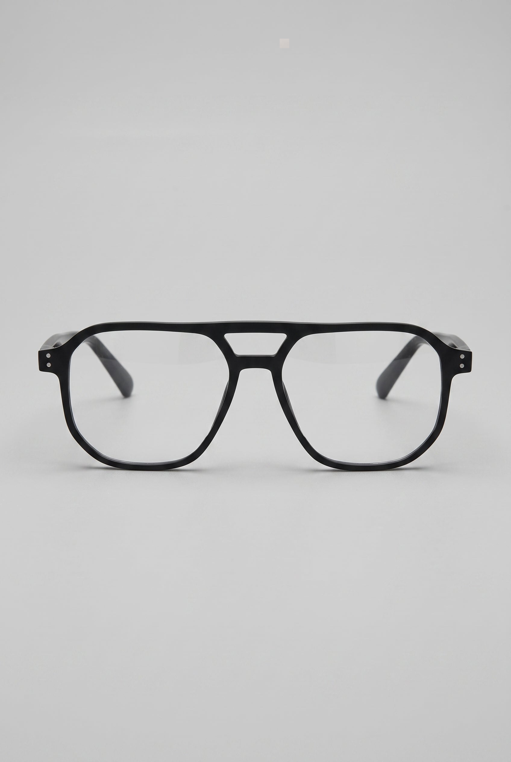 Lumen | Fashion Double-Beam Anti Blue Light Glasses Square Full-Frame Anti-Eye-Strain Computer Glasses