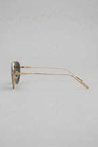 Nocturne | Metal Frame Sunglasses Retro Gold UV400 Gradient Lens Full Frame