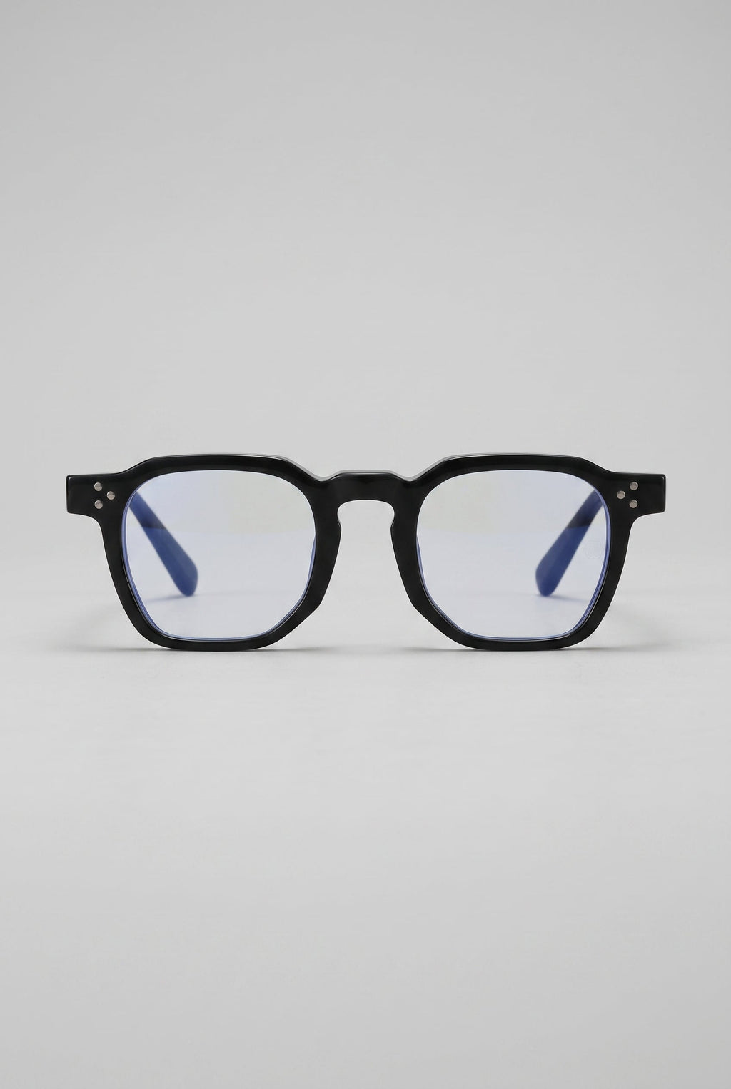 Lumen | Retro Blue Light Blocking Glasses Thick-Frame Anti-Eye-Strain Optical Computer Glasses