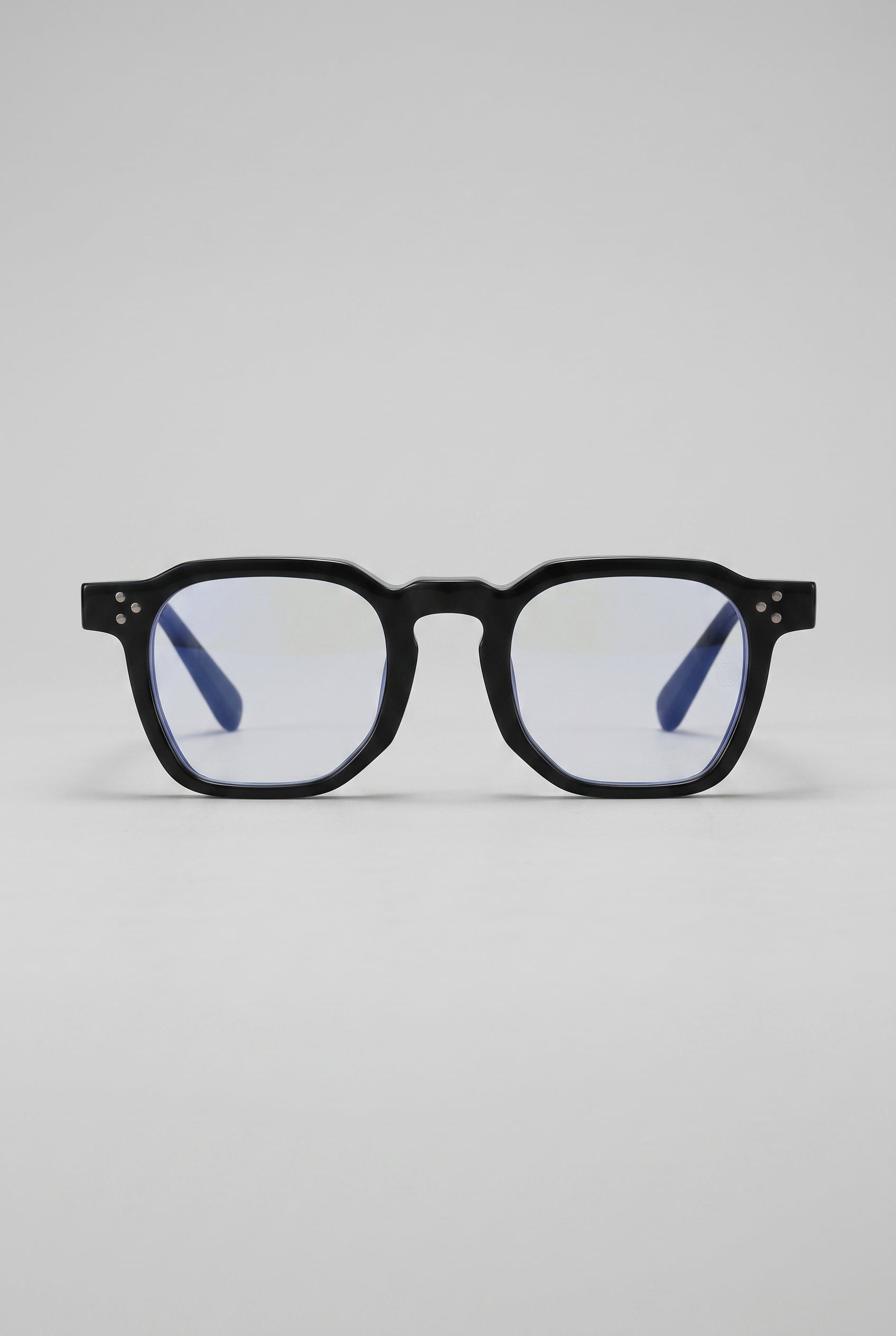Lumen | Retro Blue Light Blocking Glasses Thick-Frame Anti-Eye-Strain Optical Computer Glasses