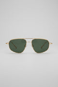 Nocturne | Metal Frame Sunglasses Retro Gold UV400 Gradient Lens Full Frame