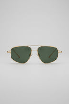 Nocturne | Metal Frame Sunglasses Retro Gold UV400 Gradient Lens Full Frame