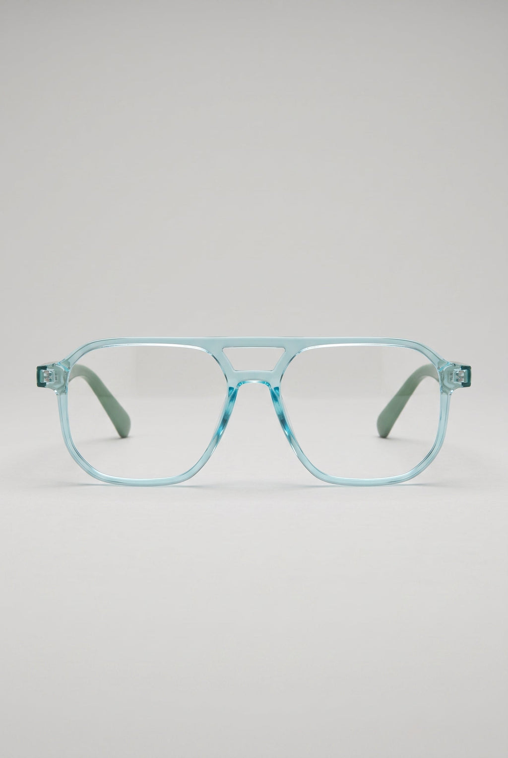 Lumen | Fashion Double-Beam Anti Blue Light Glasses Square Full-Frame Anti-Eye-Strain Computer Glasses