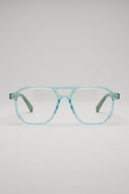 Lumen | Fashion Double-Beam Anti Blue Light Glasses Square Full-Frame Anti-Eye-Strain Computer Glasses
