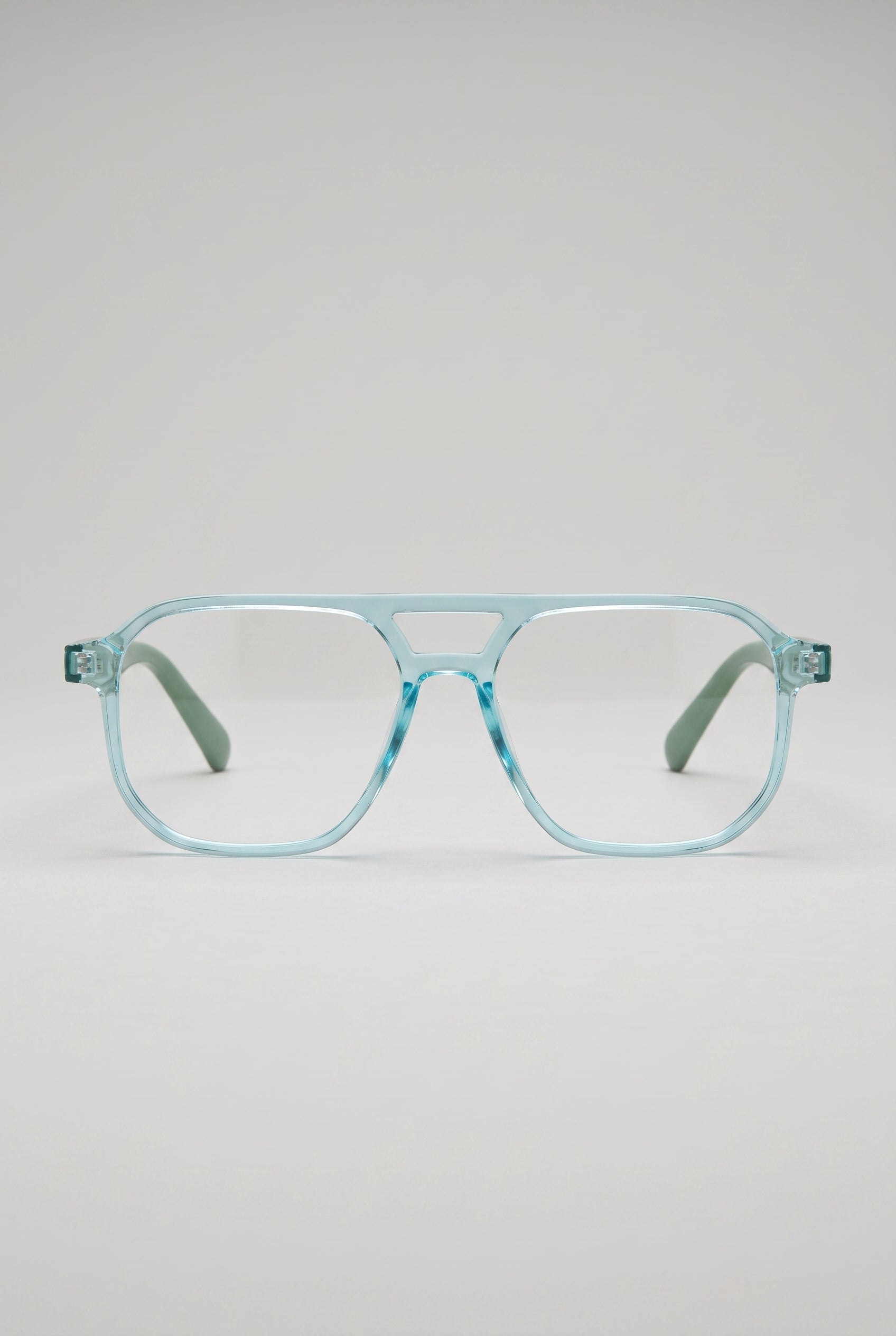 Lumen | Fashion Double-Beam Anti Blue Light Glasses Square Full-Frame Anti-Eye-Strain Computer Glasses