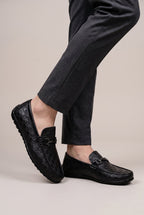 Repere | Cowhide Slip-On Ankle Boots Round Toe Flat Leather Casual Boots