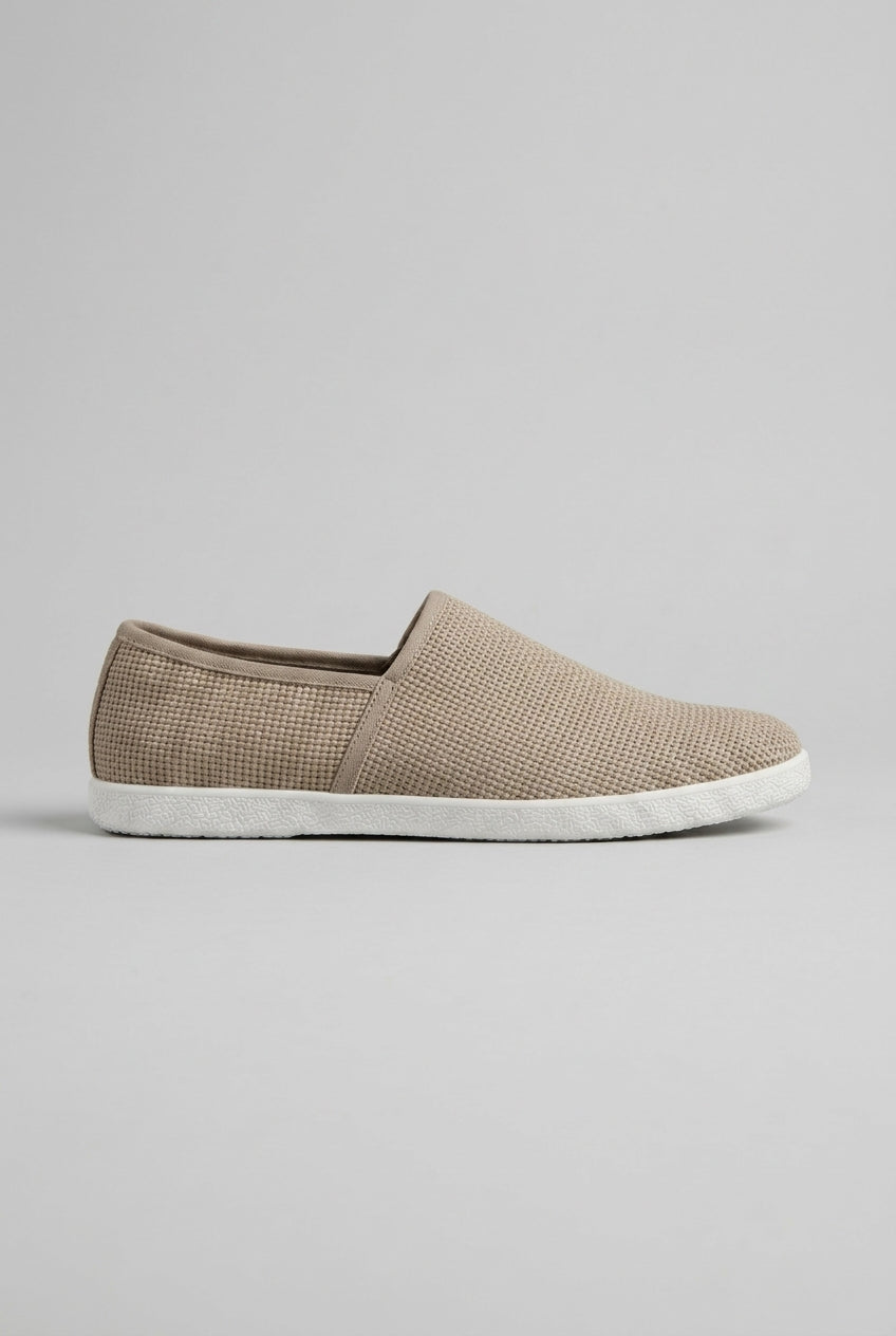 Facette | Men's Woven Slip-On Loafers Round Toe