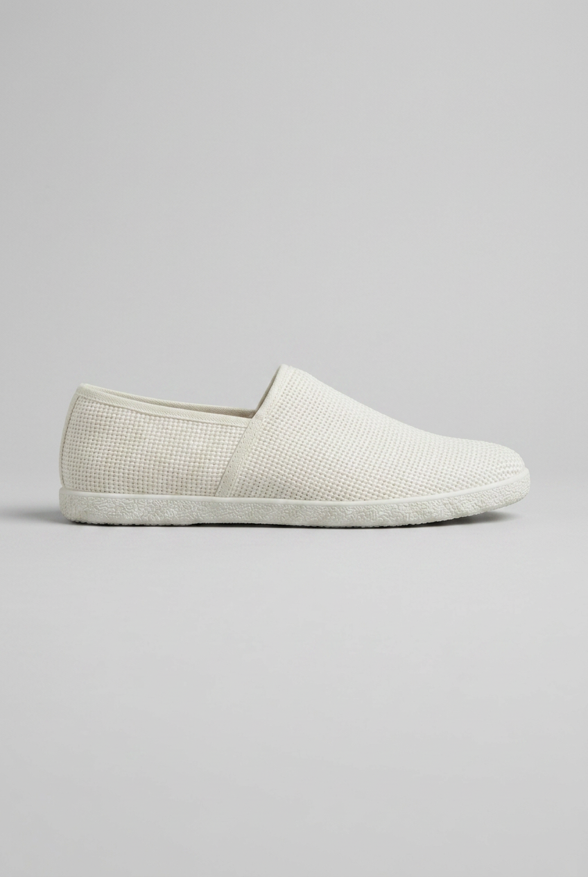 Facette | Men's Woven Slip-On Loafers Round Toe
