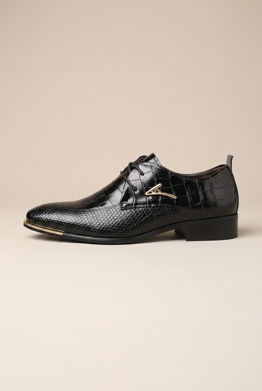 Facette | Men's Slip-On Dress Shoes Pointed-Toe Formal Business Loafers