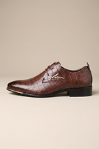 Facette | Men's Slip-On Dress Shoes Pointed-Toe Formal Business Loafers