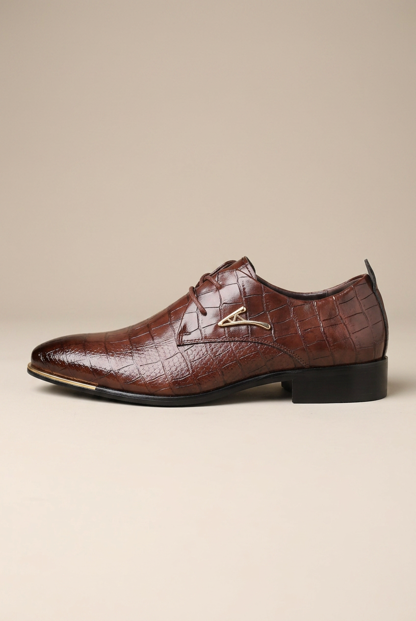 Facette | Men's Slip-On Dress Shoes Pointed-Toe Formal Business Loafers