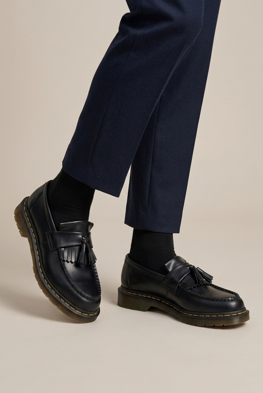 Cavalier | Men's Leather Tassel Loafers Slip-On Shoes Business