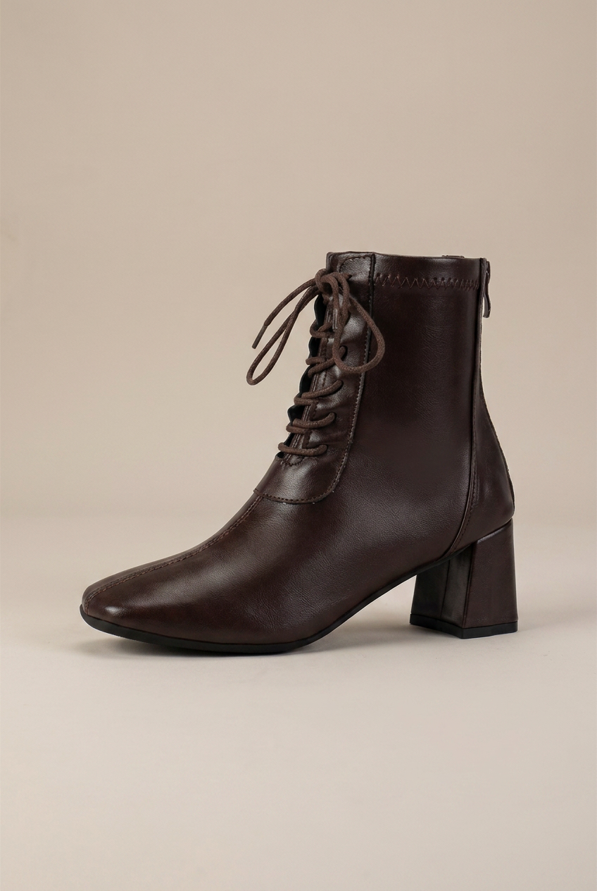 Margaux | Women's Square-Toe Ankle Boots Casual Everyday Boots