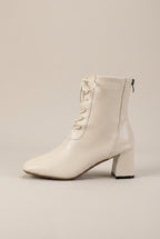 Margaux | Women's Square-Toe Ankle Boots Casual Everyday Boots