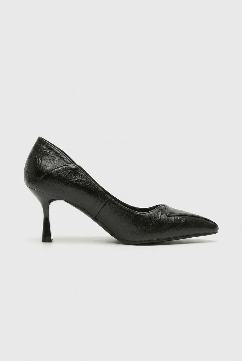 Nacre | Women's Pointed-Toe Kitten Heel Pumps Slip-On 5cm Court Shoes