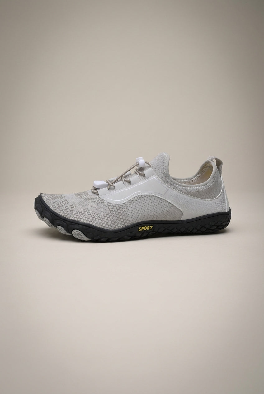 Racine | Men's Barefoot Five-Toe Shoes Mesh Wide-Toe Elastic-Lace Everyday Trainers