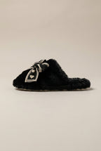 Reine | Women’s Plush Bow Warm Indoor House Slippers