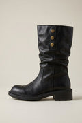 Constance | Women's Mid-Calf Western Boots Chunky Block Heel Boots